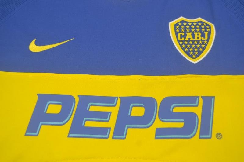 Camisa Boca Juniors Home 03/04 - Versão Retrô - Imagem 14