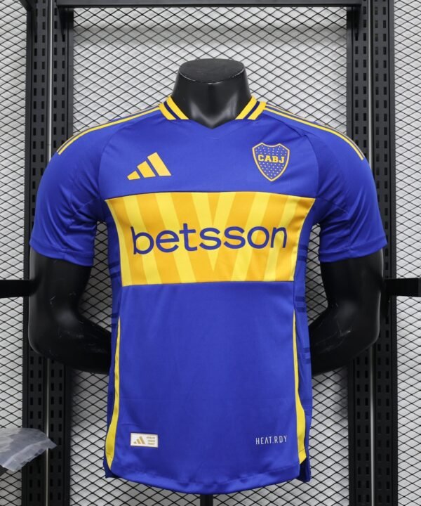 Camisa Boca Juniors Home 2024/25 Jogador Masculino - Azul e Amarela