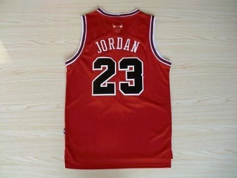 Regata NBA Retrô Chicago Bulls Authentic Jordan 23 - Vermelha
