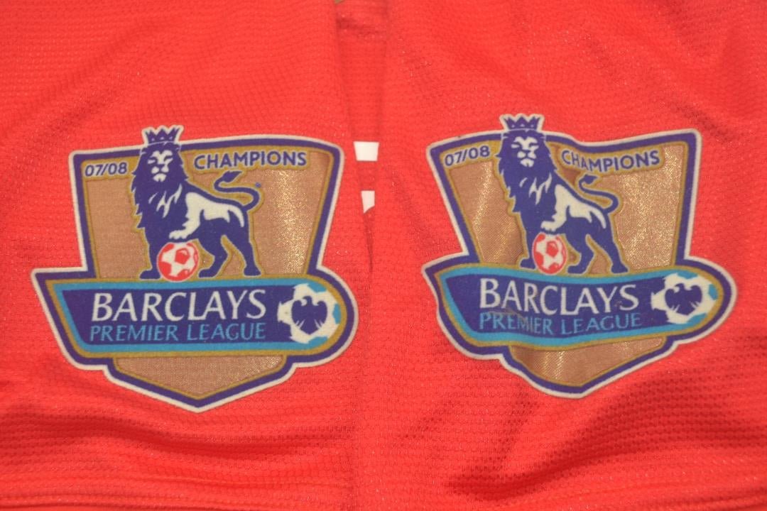 Camisa Manchester United Home 07/09 - Versão Retrô - Imagem 3