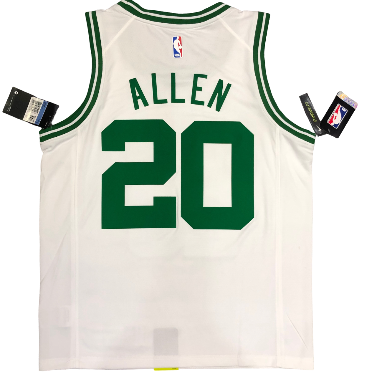 Regata NBA Boston Celtics Retrô Authentic Allen 20 - Branca - Imagem 2