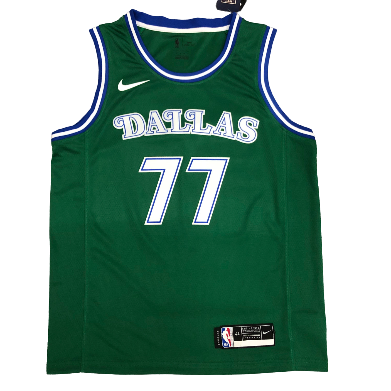 Regata NBA Dallas Mavericks Authentic Doncic 77 - Verde