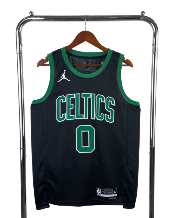 Regata NBA Boston Celtics Authentic Tatum 0 - Preta