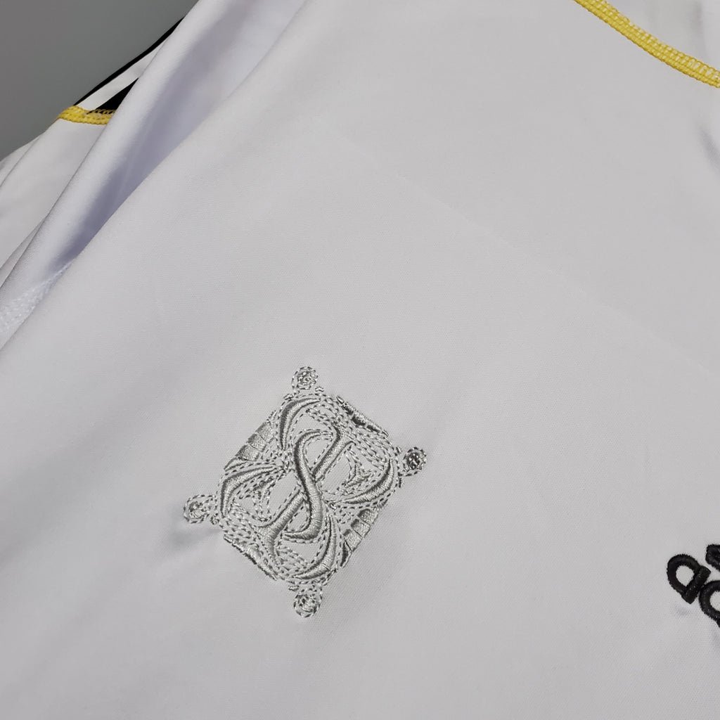 Camisa Retrô Real Madrid I Home 2009/10 Masculino Branco - Imagem 6