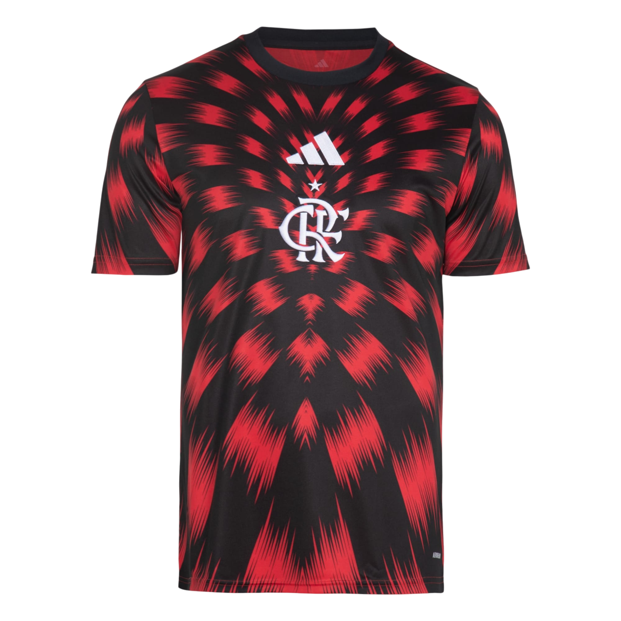 Camisa Pre Jogo Flamengo 25/26 - Vermelha e Preta