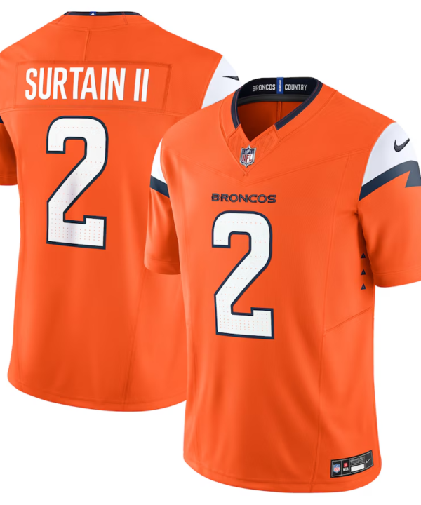Camisa NFL Denver Broncos Vapor F.U.S.E. Limited Laranja Mile High Collection