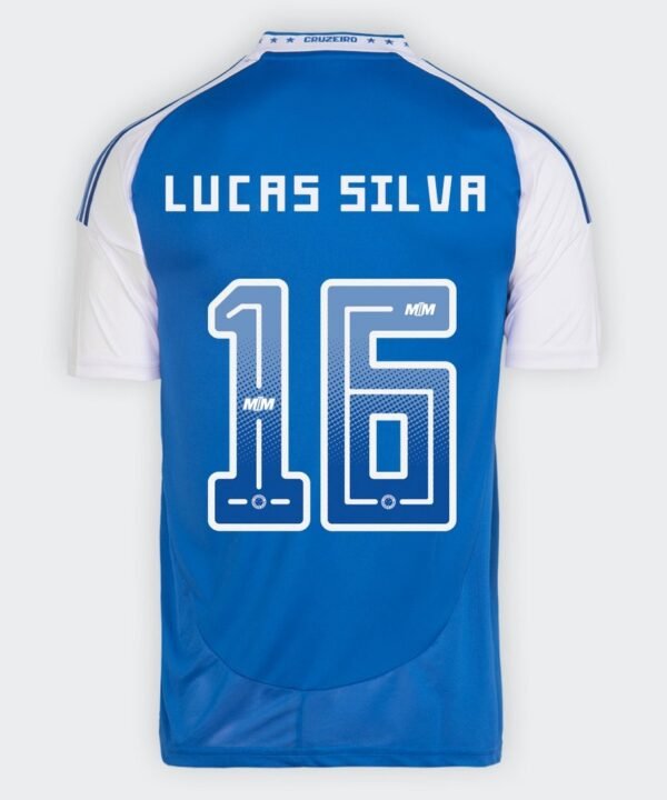 Camisa Cruzeiro 2025/26 I LUCAS SILVA N° 16