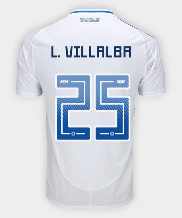 Camisa Cruzeiro 2025/26 II l. VILLALBA N° 25