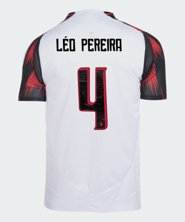 Camisa Flamengo 2025/26 II LÉO PEREIRA N° 4