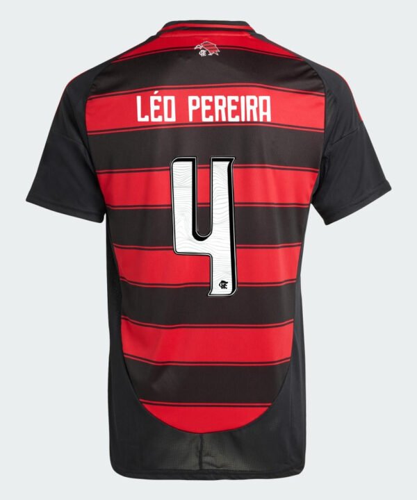 Camisa Flamengo 2025/26 I LÉO PEREIRA N° 4
