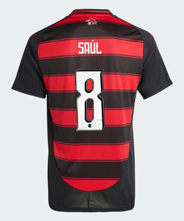 Camisa Flamengo 2025/26 I SAÚL N° 8