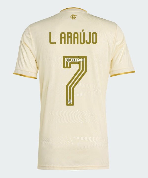 Camisa Flamengo 2025/26 III LUIZ ARAUJO N° 7