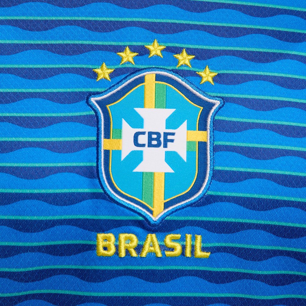 Camisa Feminina Da Seleção Brasileira 2024 Away Stadium - Imagem 5