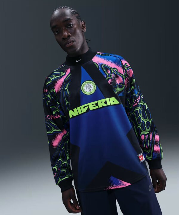 Camisa Nigéria 2025/26 Goleiro Manga Longa