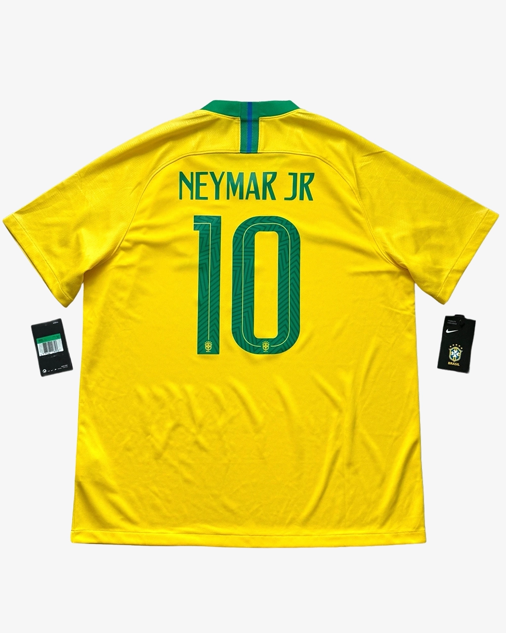 Camisa Da Seleção Brasileira 2018 Home Nº 10 Neymar - - Imagem 4