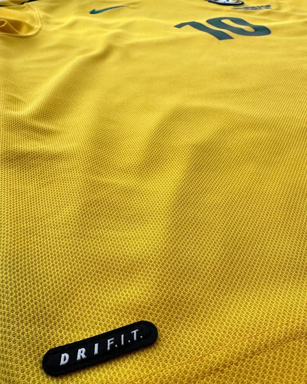Camisa Retrô Seleção Brasileira 1998 Rivaldo Nº 10 Copa Do Mundo - - Imagem 9