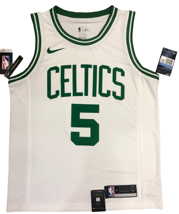 Regata NBA Boston Celtics Retrô Authentic Garnett 5 - Branca