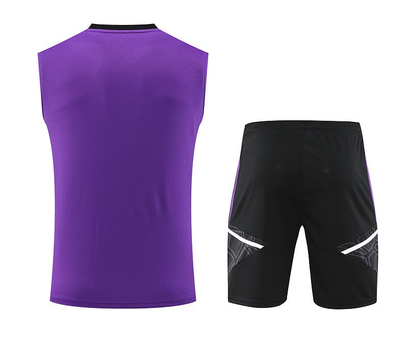 Kit Treino Real Madrid 23/24 - Roxo I - Imagem 2