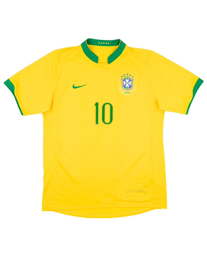 Camisa Retrô Brasil 2006/2008 Home Ronaldinho