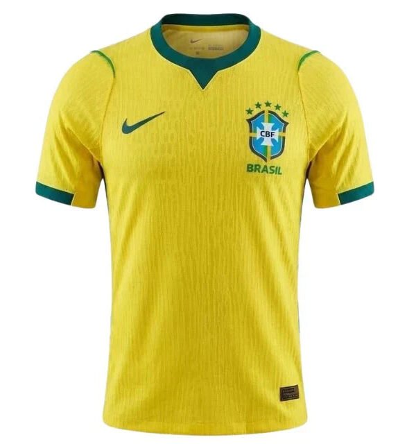 Camisa Brasil I 2026/27 Jogador Amarela