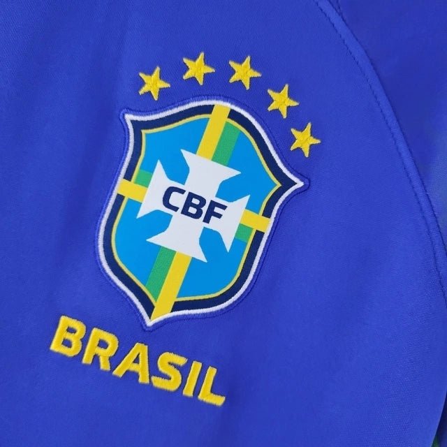 Camisa Seleção Brasileira II 2022 Torcedor Masculina - Azul - Imagem 3