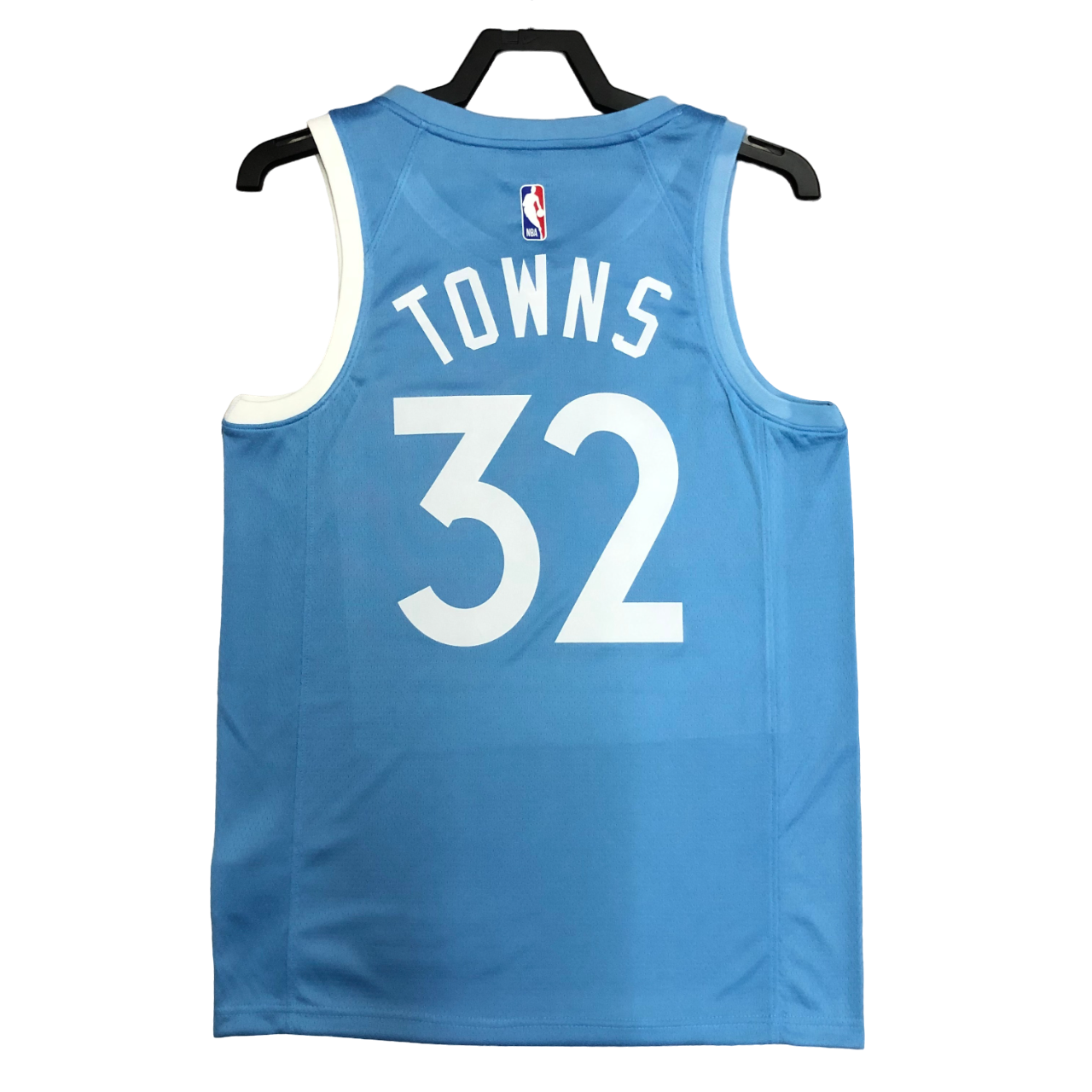 Regata NBA Minnesota Timberwolves City Edition Authentic Towns 32 - Azul - Imagem 2