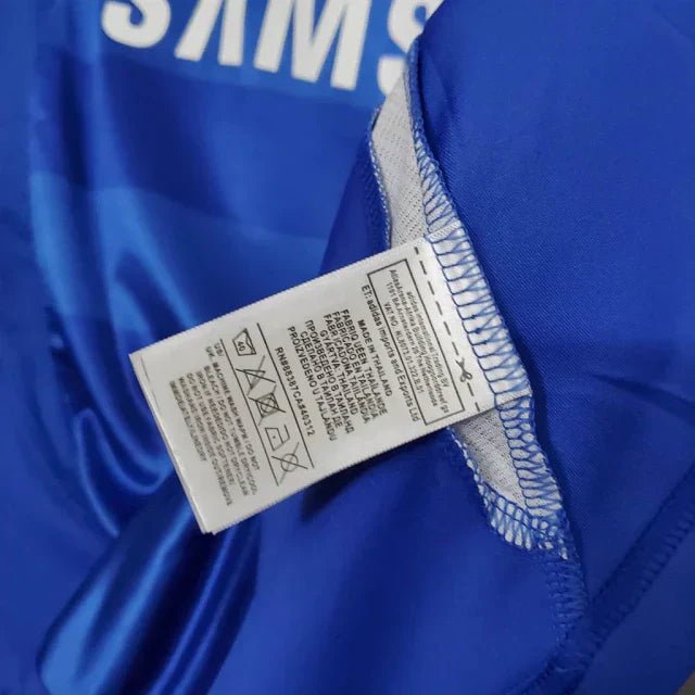Camisa Retrô Chelsea 2012/13 Masculino Azul - Imagem 3