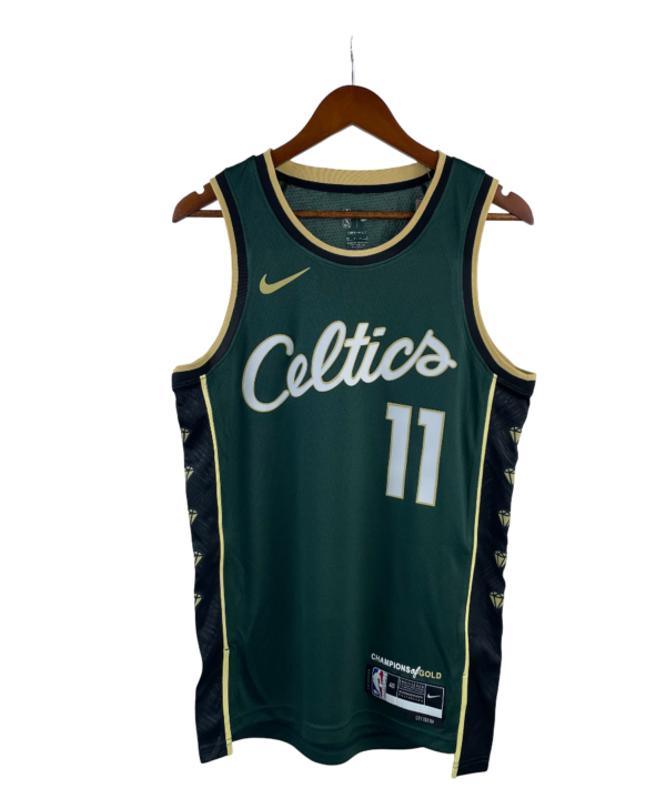 Regata NBA Boston Celtics City Edition Authentic Irving 11 - Verde