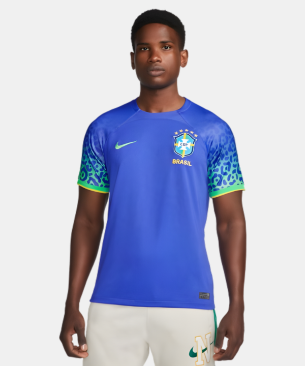 Camisa Seleção Brasileira II 2022 Torcedor Masculina - Azul