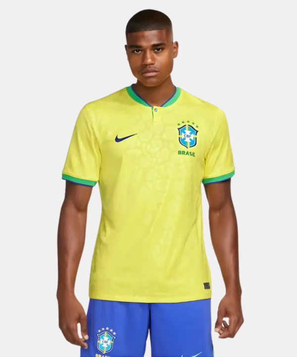 Camisa Seleção Brasileira I 2022 Torcedor Masculina - Amarela