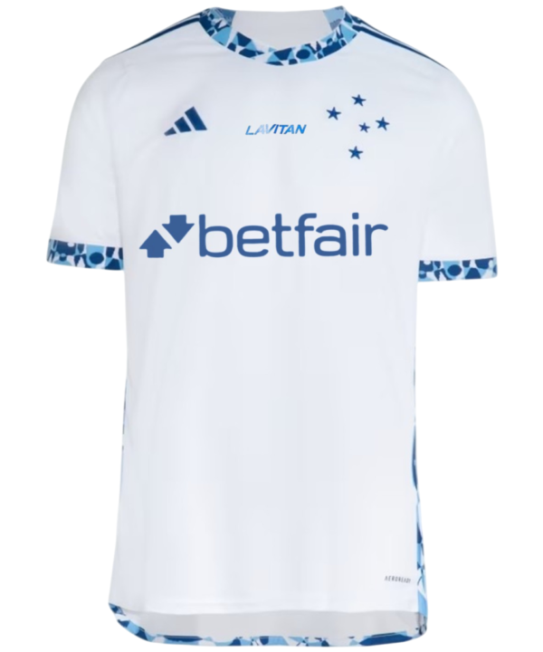 Camisa Cruzeiro 24/25 Away Torcedor - Branca