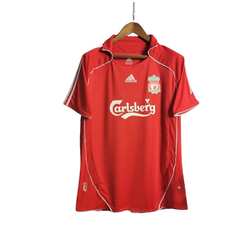 Camisa Retrô Liverpool 2006/07 Masculino Vermelho