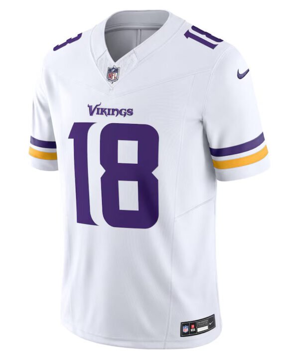 Camisa NFL Minnesota Vikings Vapor F.U.S.E. Limited Branca