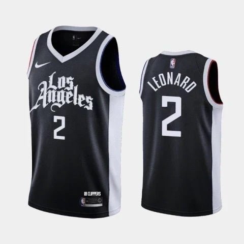 Regata NBA Los Angeles Clippers Authentic Leonard 2 - Preta