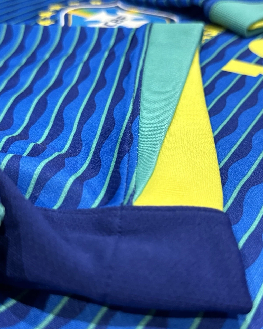 Camisa Da Seleção Brasileira 2024/25 Away Azul Nº 10 Neymar - - Imagem 13