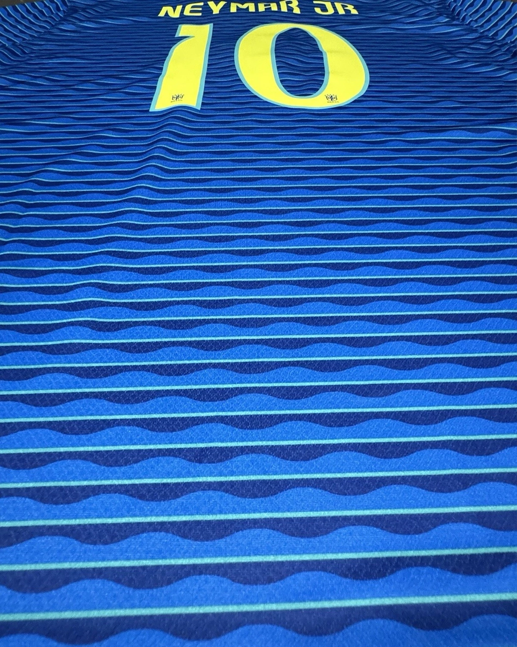 Camisa Da Seleção Brasileira 2024/25 Away Azul Nº 10 Neymar - - Imagem 12
