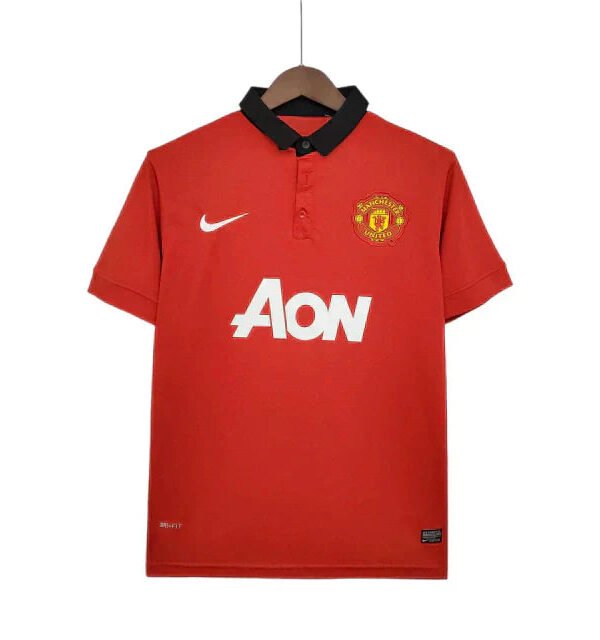 Camisa Manchester United Retrô 2013/2014 Vermelha -