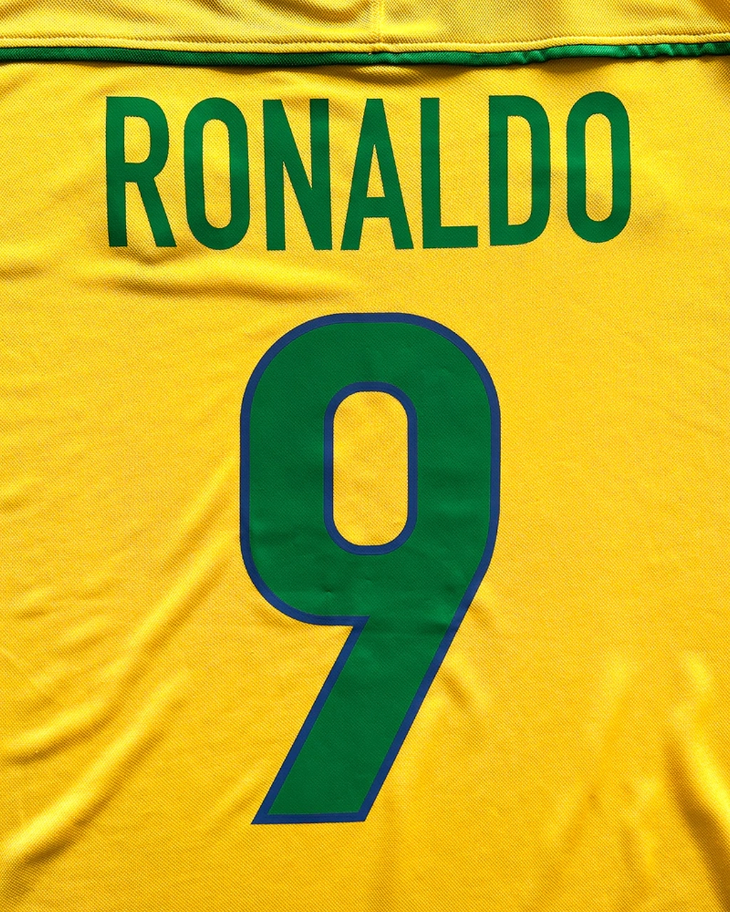 Camisa Retrô Seleção Brasileira 1998 Ronaldo Nº 9 Copa Do Mundo - Reedição - Imagem 10