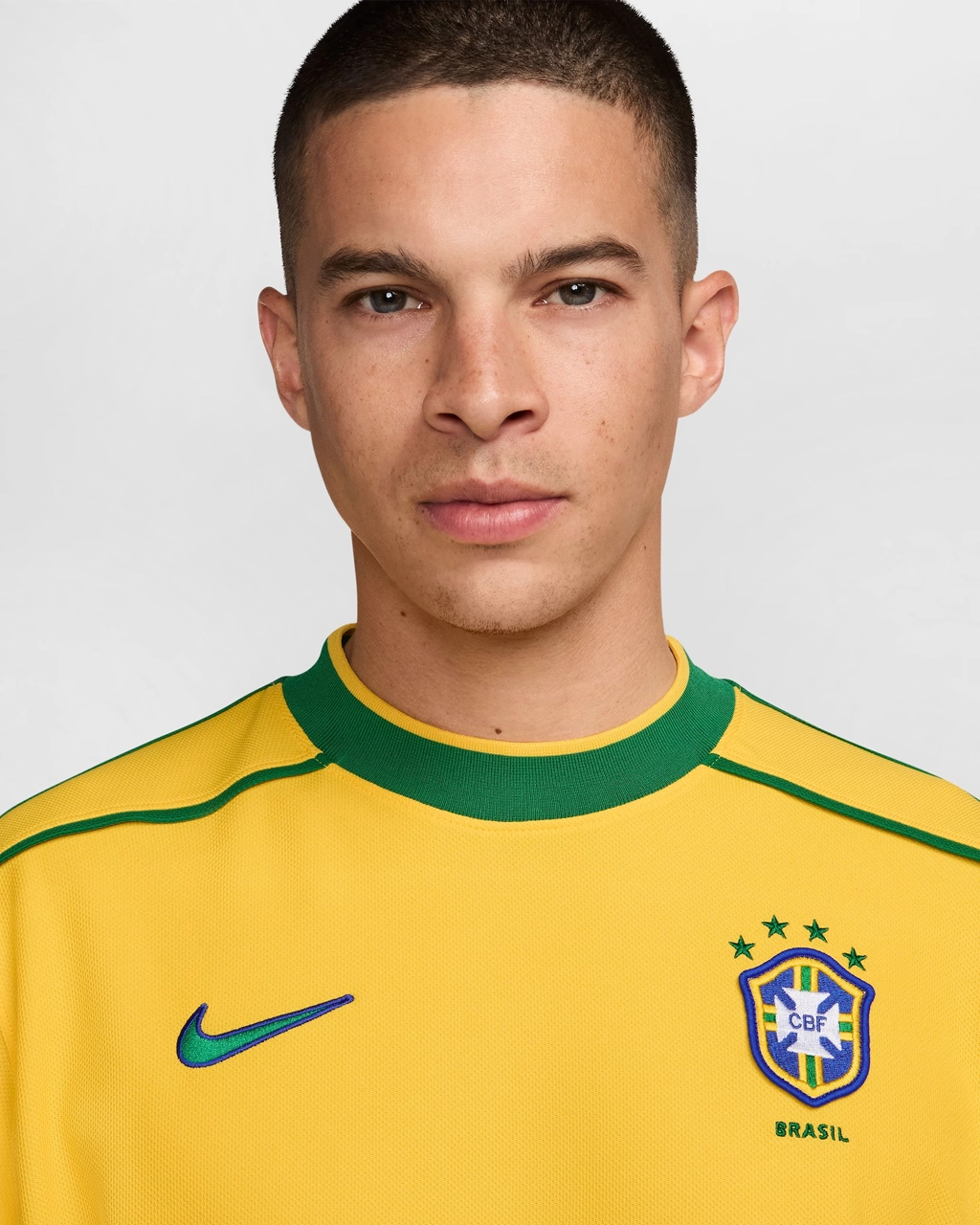 Camisa Retrô Seleção Brasileira 1998 Ronaldo Nº 9 Copa Do Mundo - Reedição - Imagem 11