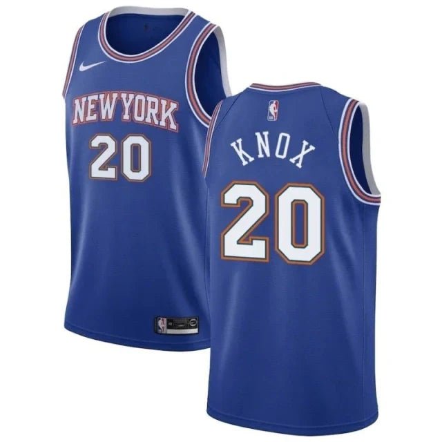 Regata NBA New York Knicks Authentic Knox 20 - Azul