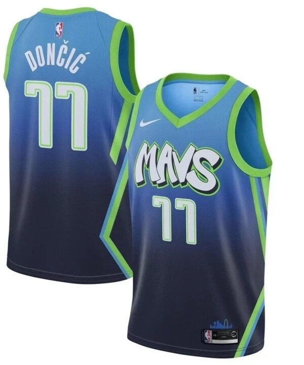 Regata NBA Dallas Mavericks City Edition 19/20 Authentic Swingman Doncic 77