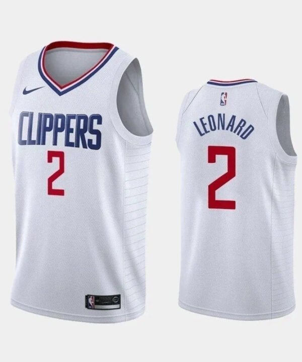 Regata NBA Los Angeles Clippers Authentic Swingman Leonard 2 - Branca