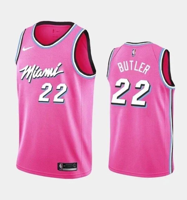 Regata NBA Miami Heat Authentic Butler 22 - Rosa