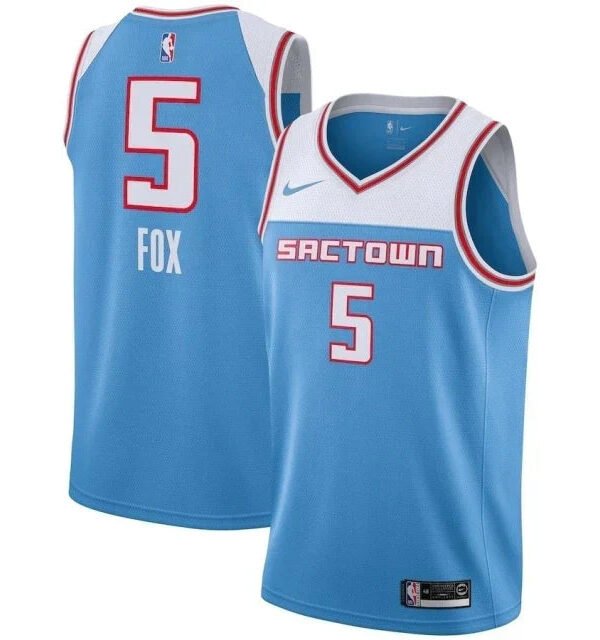 Regata NBA Sacramento Kings Authentic Swingman Fox 5 - Azul