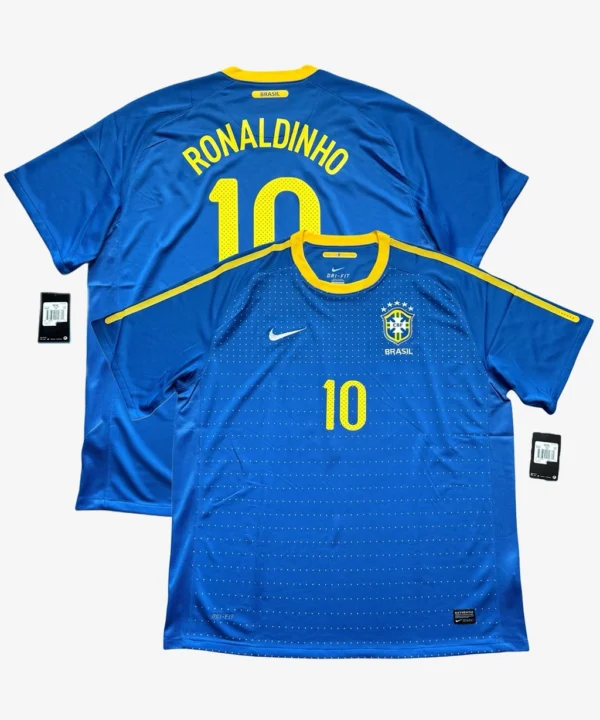 Camisa Seleção Brasileira 2010/11 Away Nº 10 Ronaldinho -