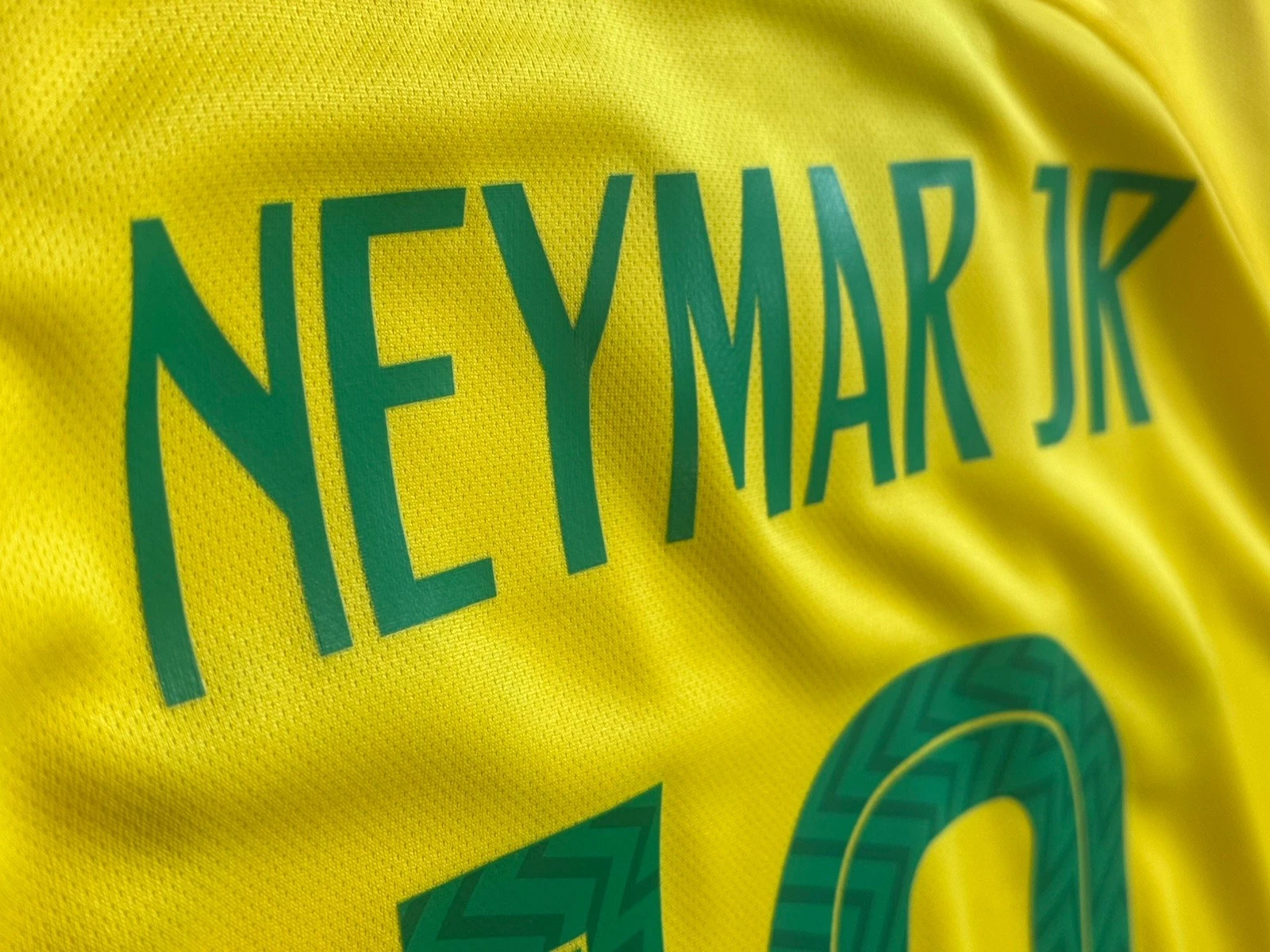 Camisa Da Seleção Brasileira 2018 Home Nº 10 Neymar - - Imagem 10