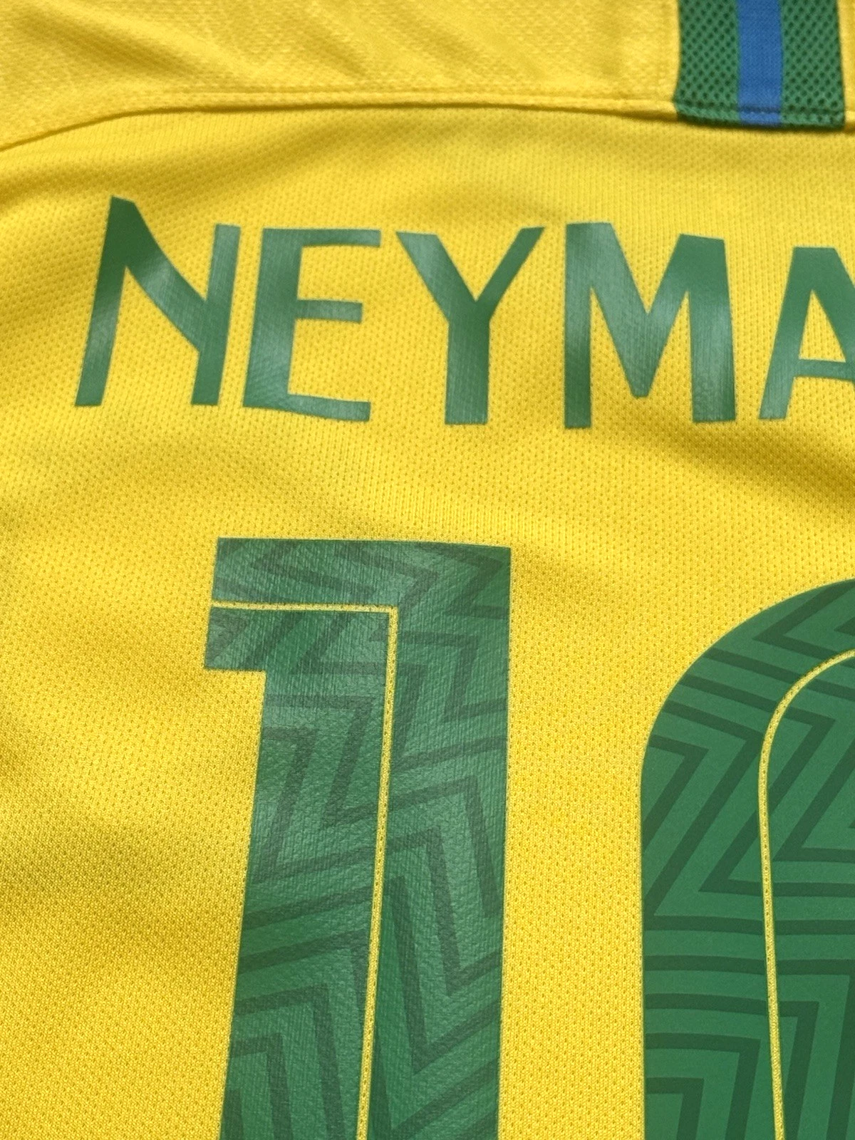 Camisa Da Seleção Brasileira 2018 Home Nº 10 Neymar - - Imagem 9