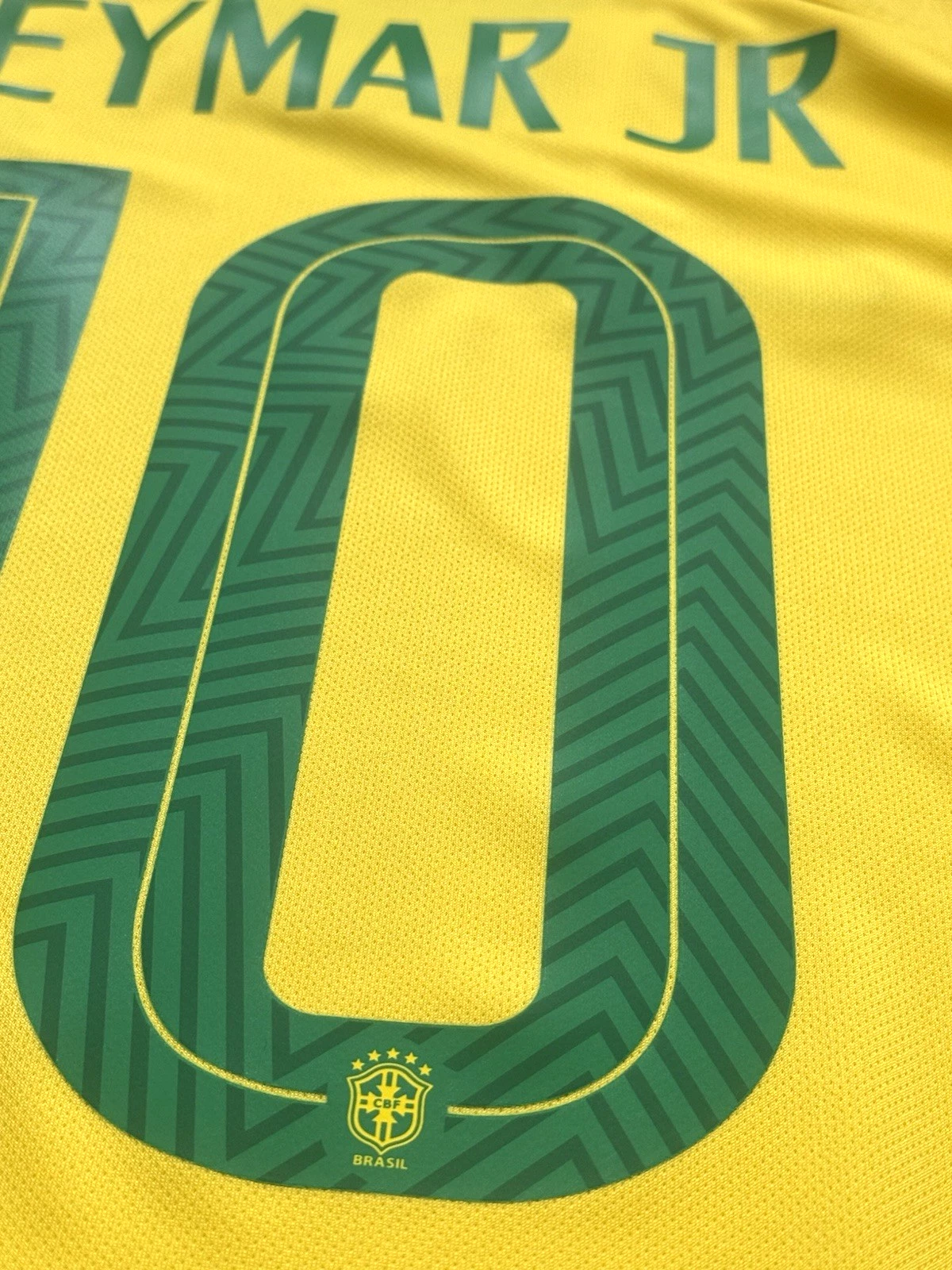 Camisa Da Seleção Brasileira 2018 Home Nº 10 Neymar - - Imagem 6
