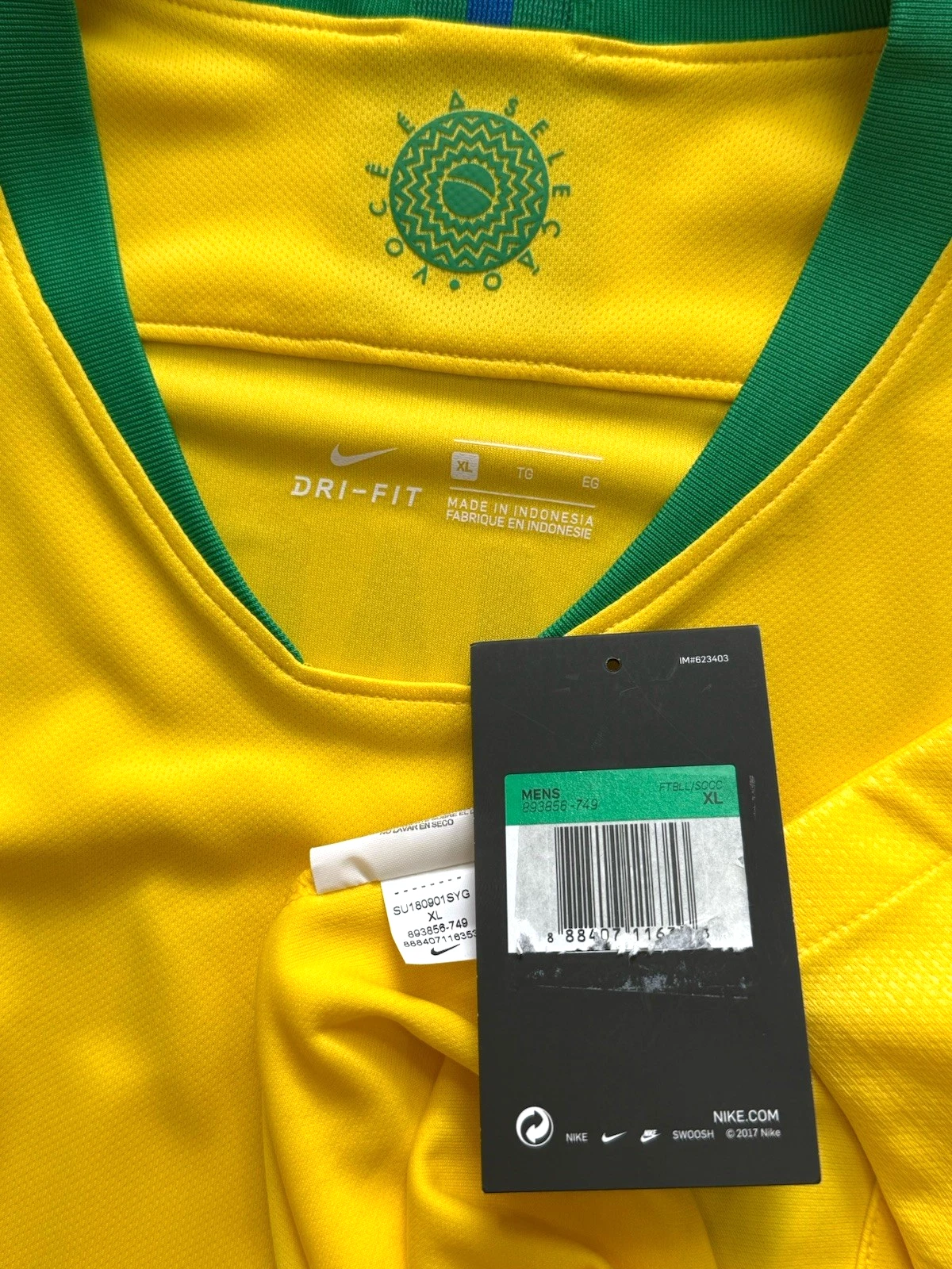 Camisa Da Seleção Brasileira 2018 Home Nº 10 Neymar - - Imagem 19
