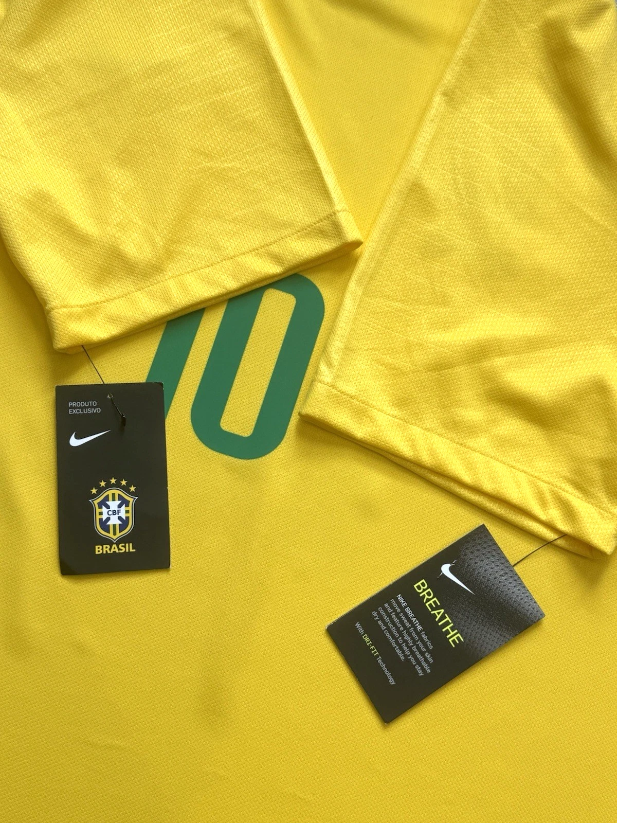 Camisa Da Seleção Brasileira 2018 Home Nº 10 Neymar - - Imagem 14